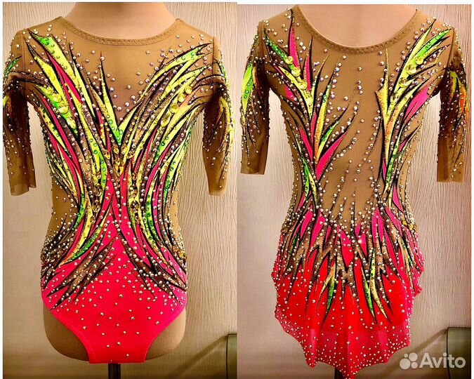 Купальник для художественной гимнастики 130 см