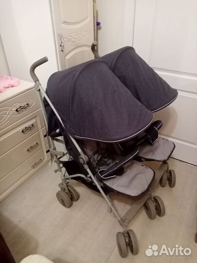 Коляска для двойни