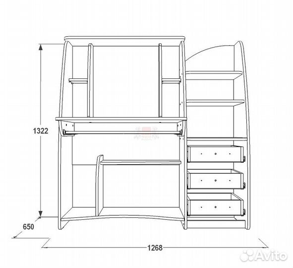 Стол компьютерный