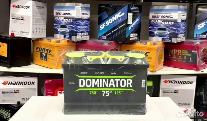 Аккумуляторы Dominator