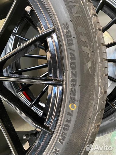 Колёса в сборе R22 для Mercedes GLE V167, BMW X7