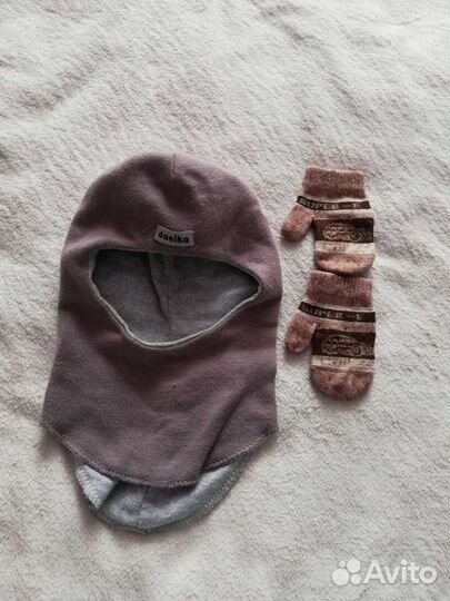 Шапка шлем демисезонная для мальчика 50-52