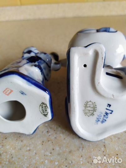 Фигурки Корова гжель