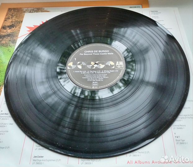 LP Chris DE Burgh Far Beyond These Castle Walls'75