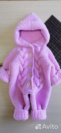 Комбинезон вязанный