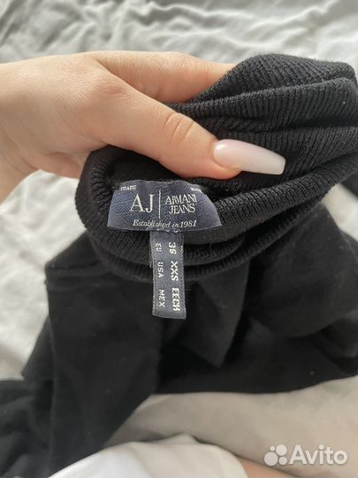 Водолазка armani jeans шерсть