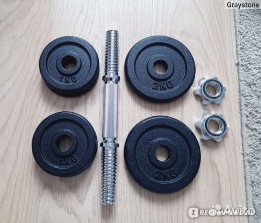 Гантели разборные 20 кг в кейсе новые