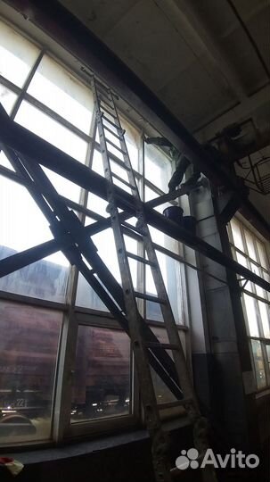 Мойка окон и фасадов