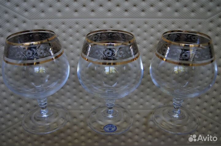 Рюмки Bohemia.Рюмки для мартини,коньяка и водки