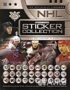 Наклейки Sports Vault NHL 2003