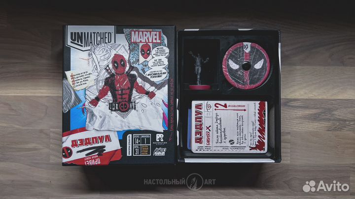 Unmatched: Bruce Lee и Deadpool (лока PnP)