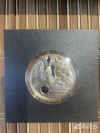 Серебряная монета Камерун