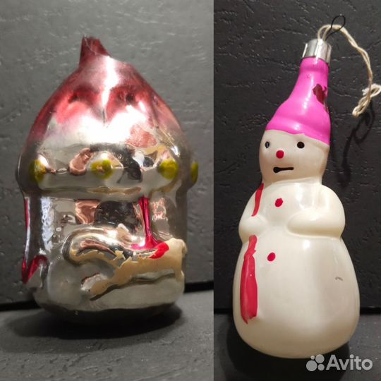 Елочные игрушки СССР
