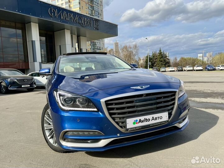 Genesis G80 2.0 AT, 2017, 150 462 км