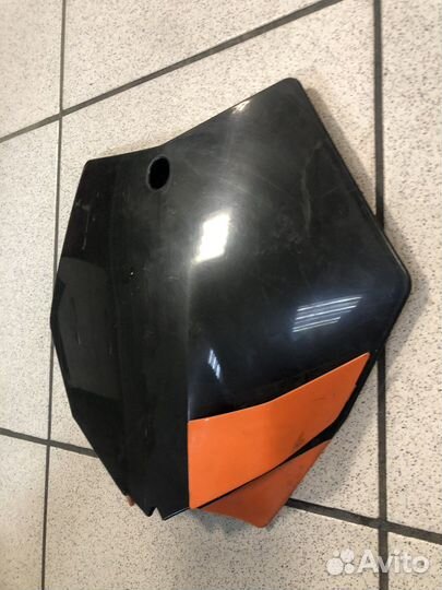 Щиток под номер KTM SX-F