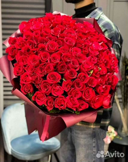 101 Роза Цветы Букеты 51 25 Роз Доставка