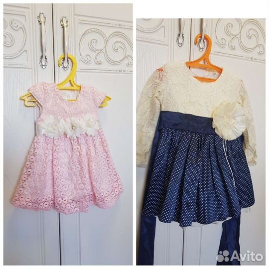 Детская одежда для девочек пакетом от 1г до 4лет