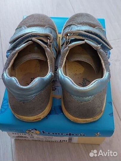 Полуботинки котофей для девочки 25