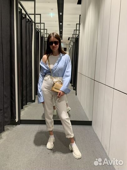 Джинсы Lime 36 белые