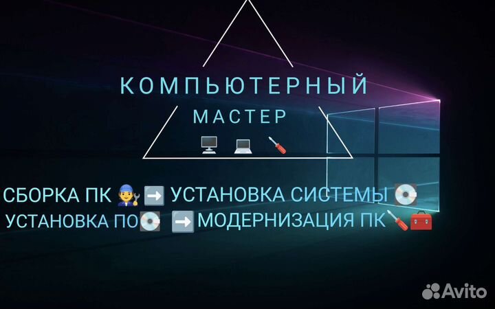 Установка/переустановка Windows\сборка пк\выезд
