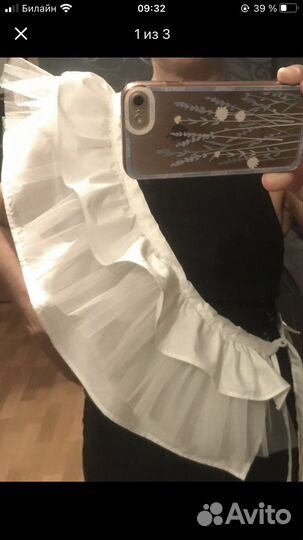 Волан рюша воротник