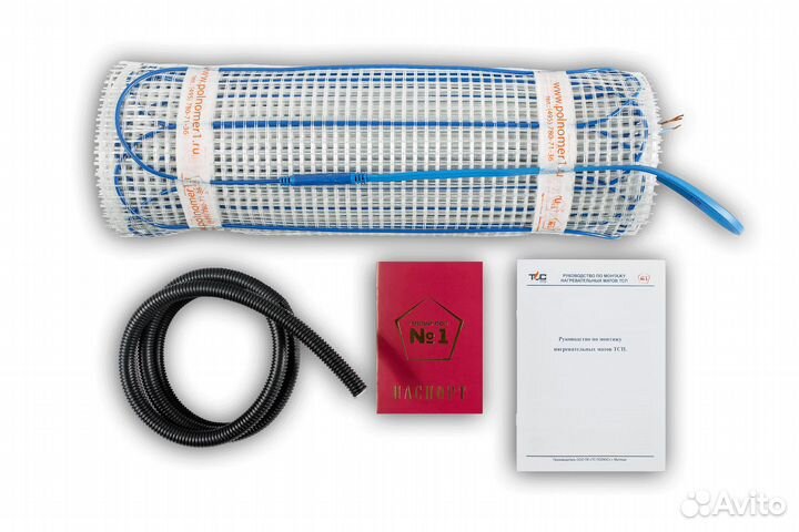 Нагревательный комплект пола №1 тсп-375-2,5