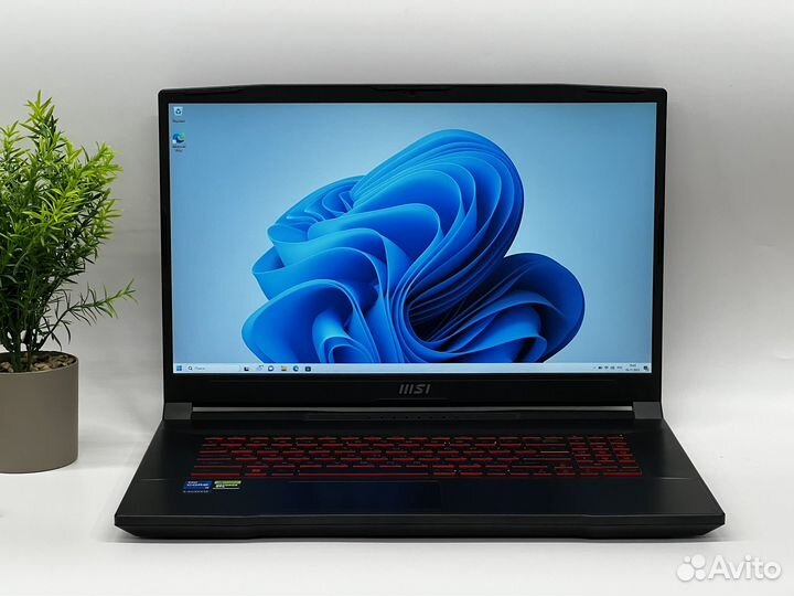 Ноутбук игровой MSI Katana 17/ i5/256/8/ RTX 2050