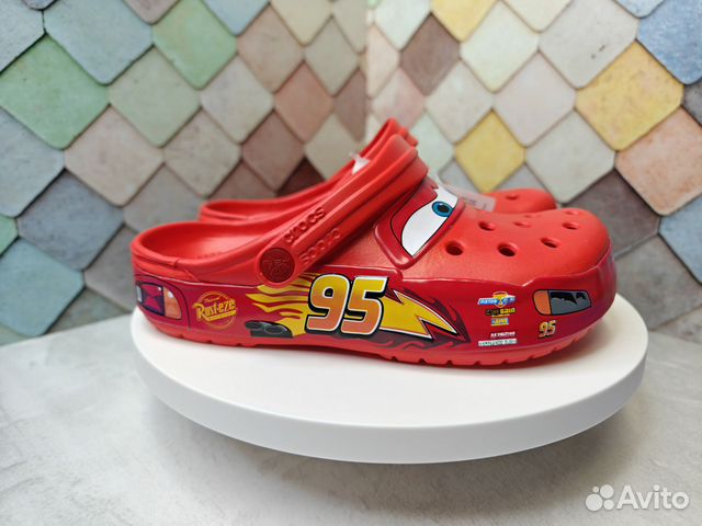 Сrocs Sabo Cars Молния Маквин j1,J2,j3,j4,m4-m11