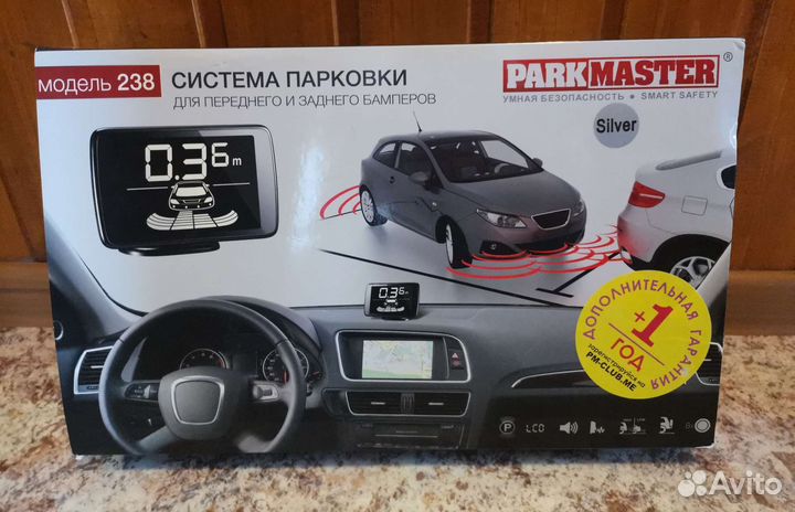 Парктроник Park Master 238 (8 датчиков)