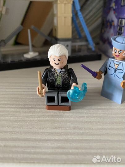 Лего золотые фигурки, пушок(цербер)