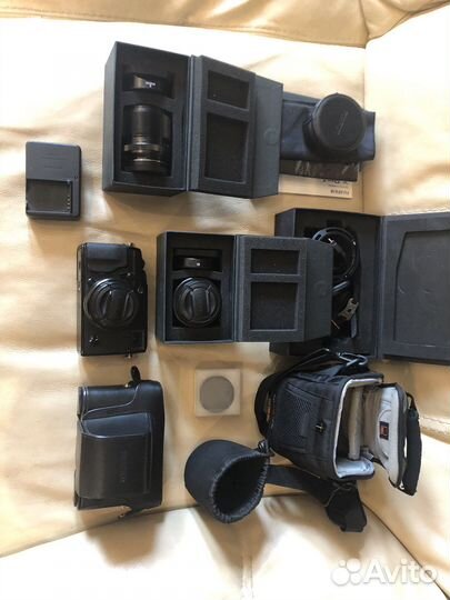 Фотоаппарат fujifilm X-Pro 1 с объективами