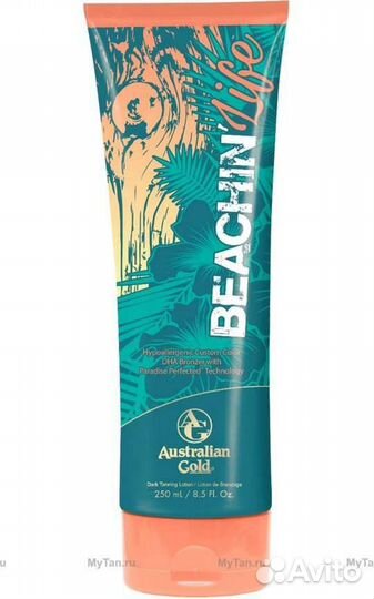 Крем для загара в солярии Beachin life