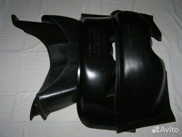 Защита крыльев Ваз 2104-2107 комплект 4 шт