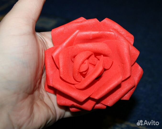 Роза из фоамирана