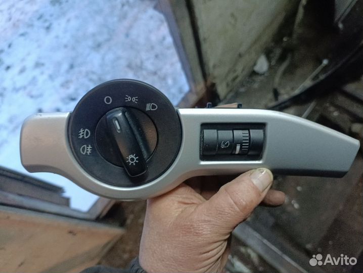 Блок управления светом Skoda Octavia A5