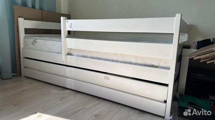 Кровать детская + матрас 160*80