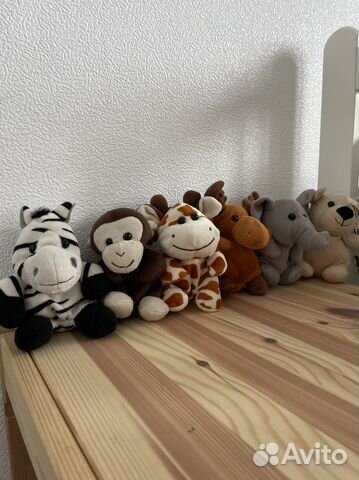 Мягкие игрушки животные