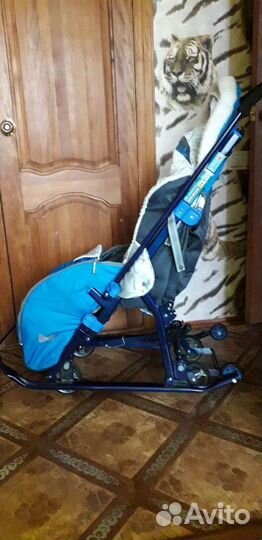 Коляска санки