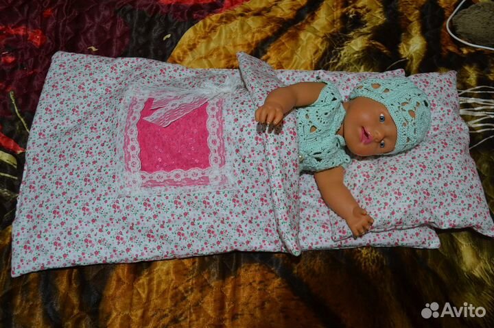 Постель для куклы Беби- Бон. Новая