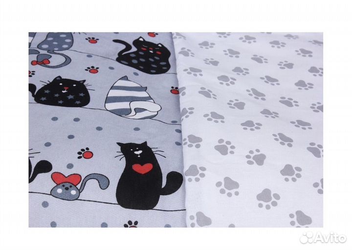 Постельный комплект детский + бортики в кроватку