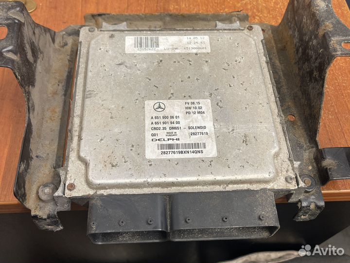 Блок управления двигателем мерседес спринтер