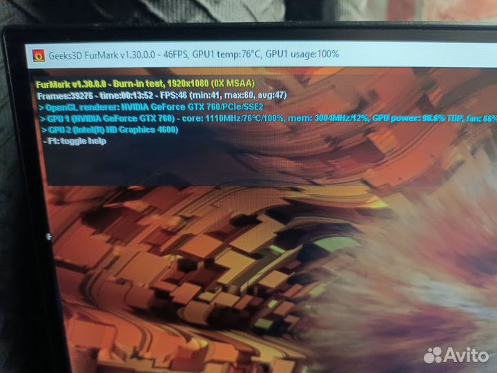 Видеокарта GTX 760 2gb