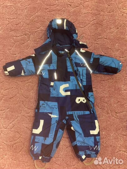Зимний комбинезон крокид 74 80 на мальчика