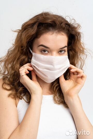 Маска для лица одноразовая
