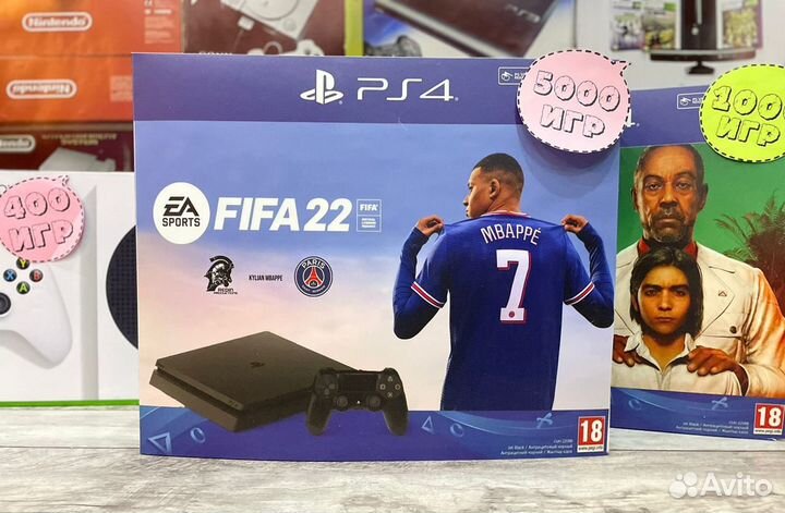 Ps4 5.05 2500 игр Ps3 Xbox One 360 Minecraft