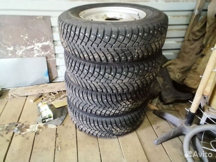 Колеса на ниву шипованные 205/75R16