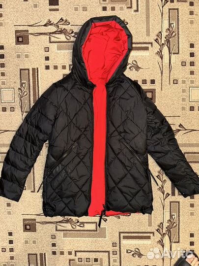 Пуховик женский двусторонний