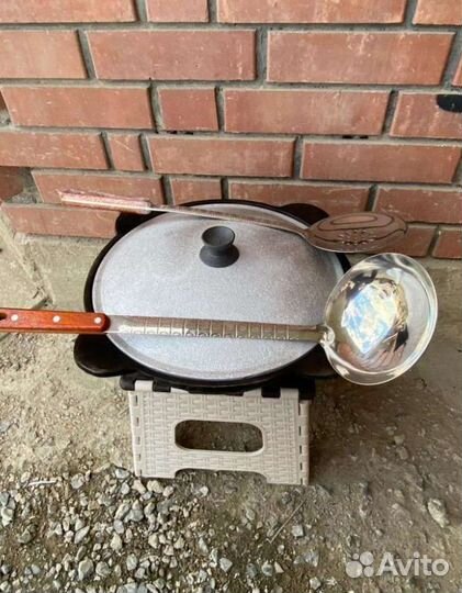 Казан чугунный 6л