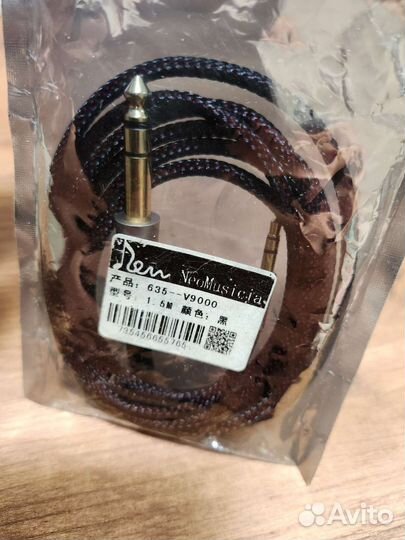 Аудио кабель 3,5мм на 6,5мм Neo Music Cable 1,5м