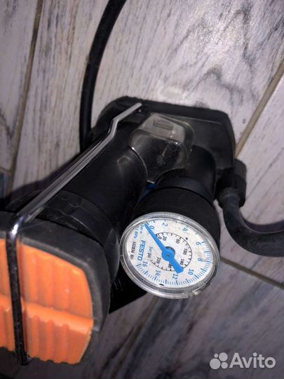 Насос для велосипеда с манометром